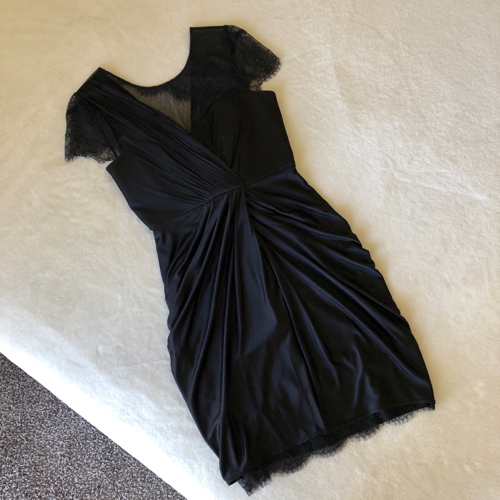 BCBG lace heart dress